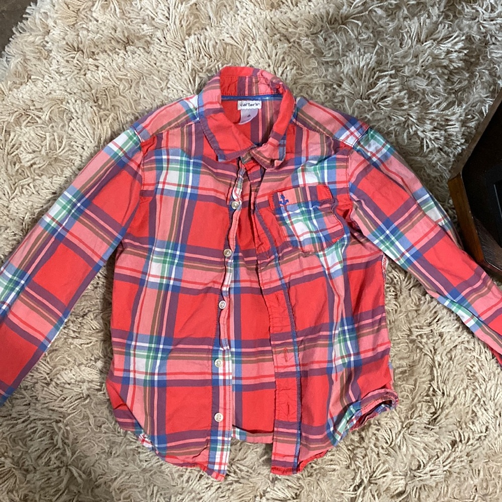 Boys button up shirt